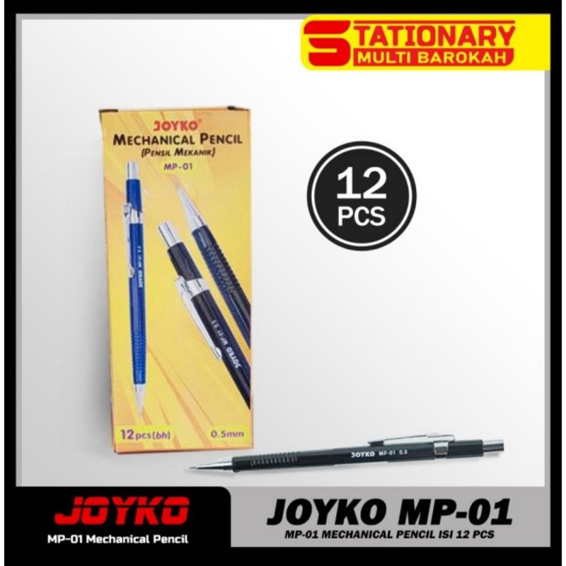 

Pensil Mekanik MP-07 (1 lusin) 12 pch