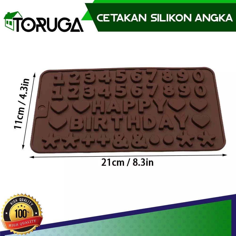 Cetakan Es Jelly Silicon 123 Angka Silikon Ice Cube Anti Pecah Fleksibel Lucu