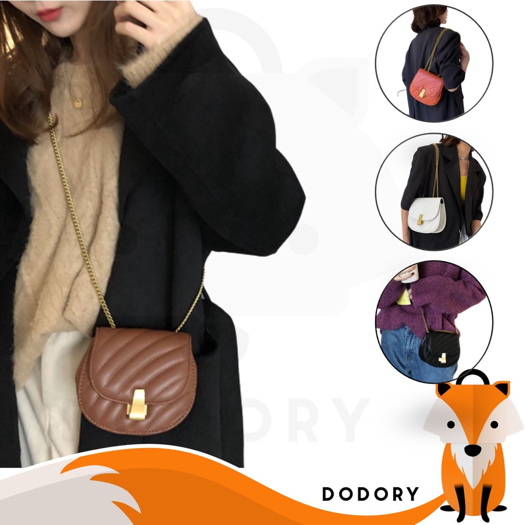 DODORY DDR1413 Tas Mini Perempuan n Style Fashion Wanita Slingbag Woman