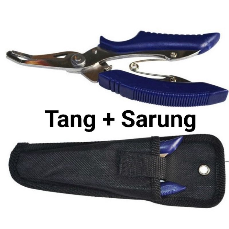 tang split memancing+sarung