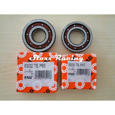 BEARING KRUK AS FAG 63/22 + 6205 NINJA 2 TAK PORTUGAL laher bering