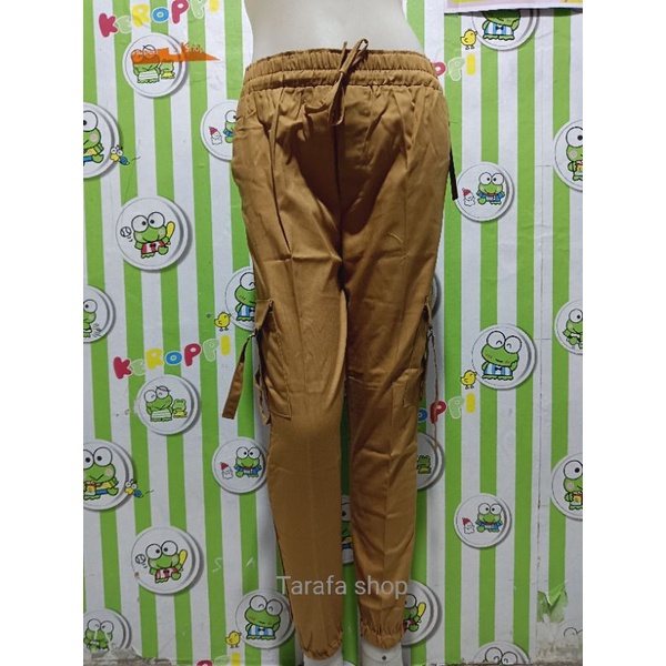 JOGGER CARGO PANTS WANITA/BAGGY AMERICAN DRILL/JOGGER WANITA CARGO TERBARU