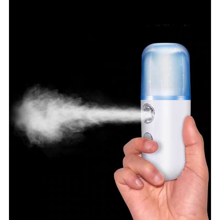 Nano Mist Spray Portable Facial Cooling Moisturizer / Alat Uap Wajah Kualitas Premium Nano Sprey