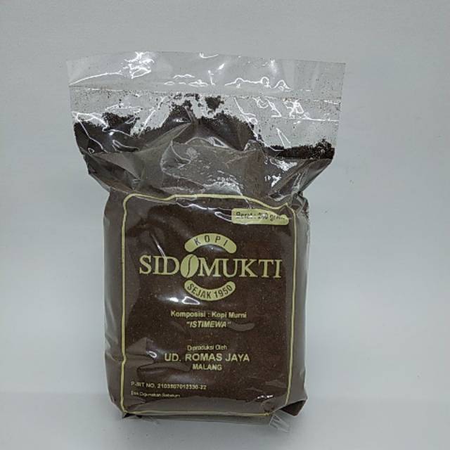 

Kopi Sido Mukti Istimewa 250gr