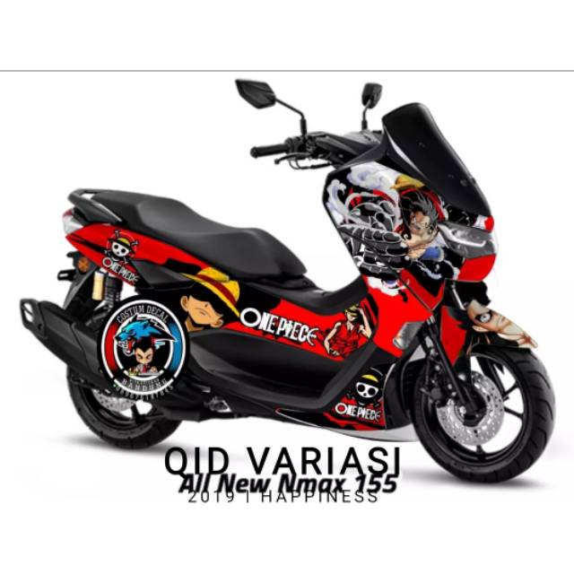Striping Decal All New Nmax 155 Motif One Piece