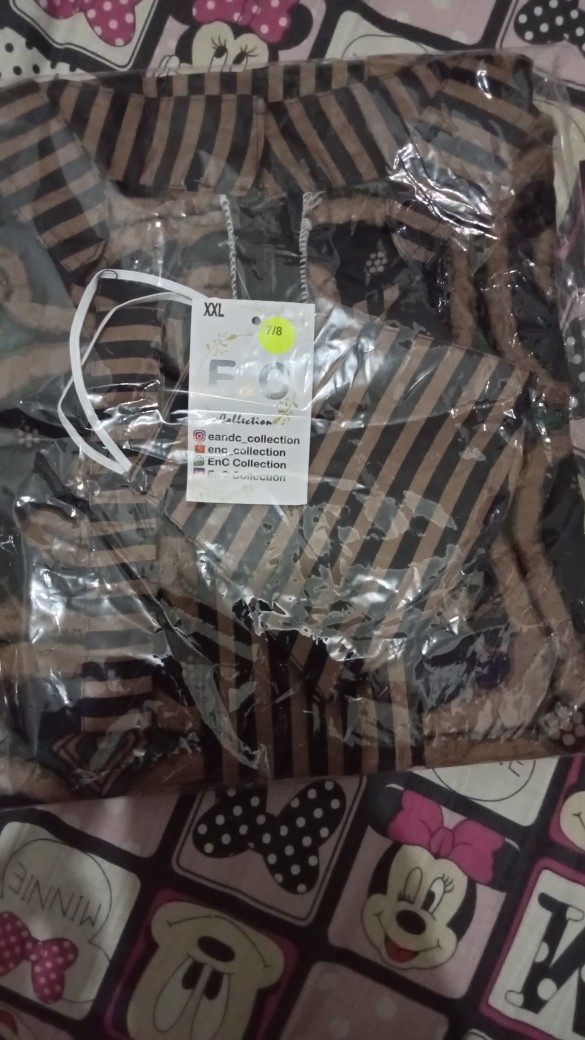 Atasan Batik Wanita Modern Perpaduan Batik Lurik - Blouse Batik Lurik - S-m-l-xl-xxl-3l-4l-5l