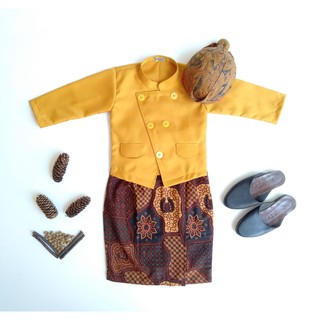BESKAP BAJU ANAK ADAT JAWA SIZE 0 2 TAHUN WARNA GOLD BESKAP BAJU ANAK ADAT JAWA SIZE 0 2 TAHUN WARNA GOLD