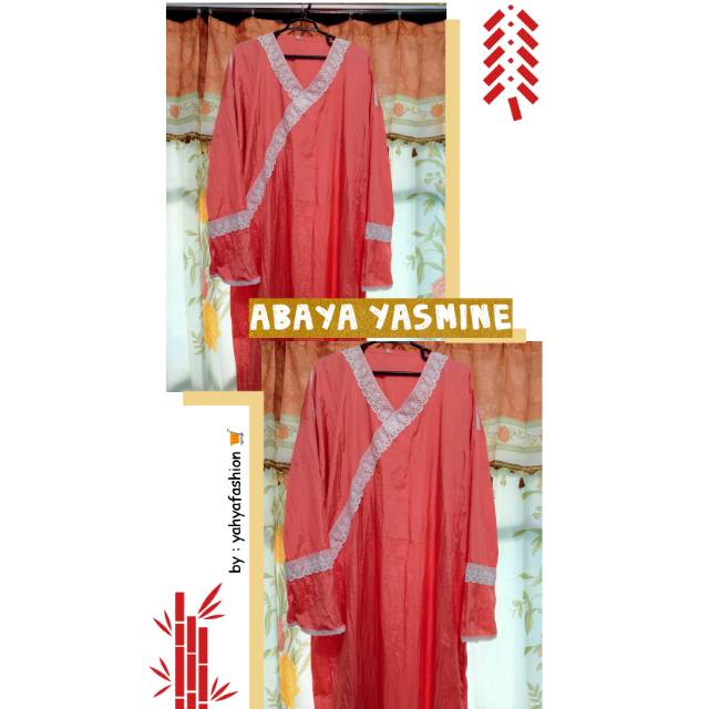 Mukena Traveling "Abaya Parasut YASMINE*