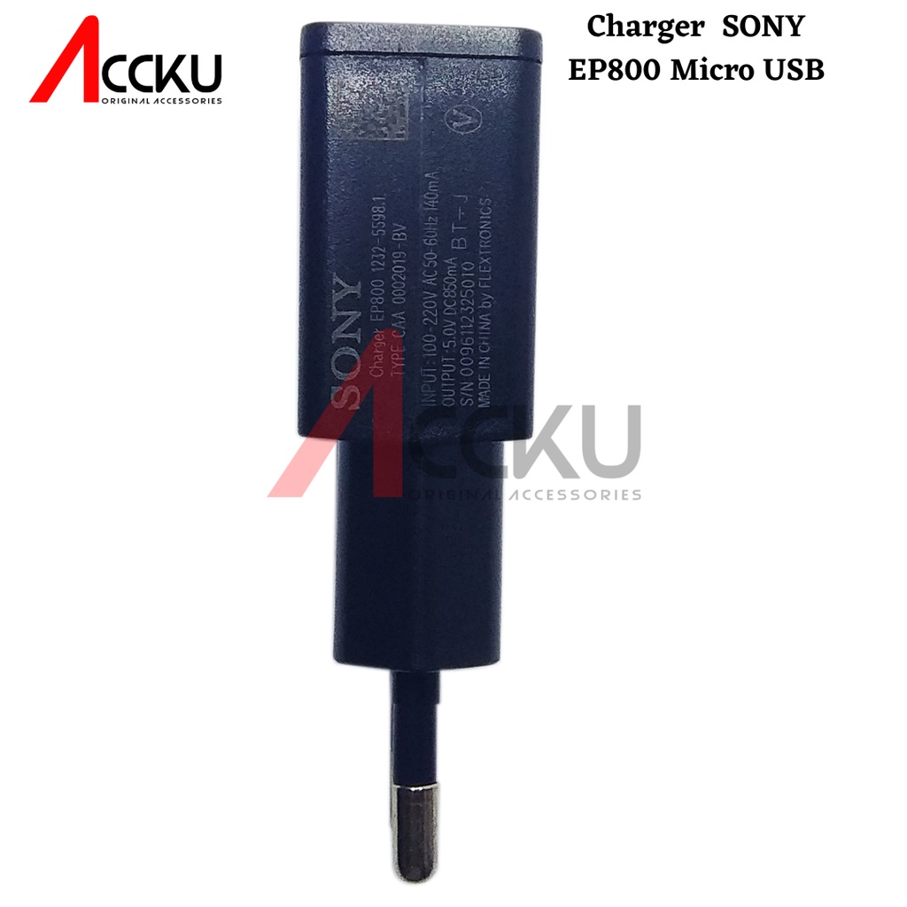 CHARGER SONY ORIGINAL EP800 / CASAN SONY XPERIA EP800 ORIGINAL 99%