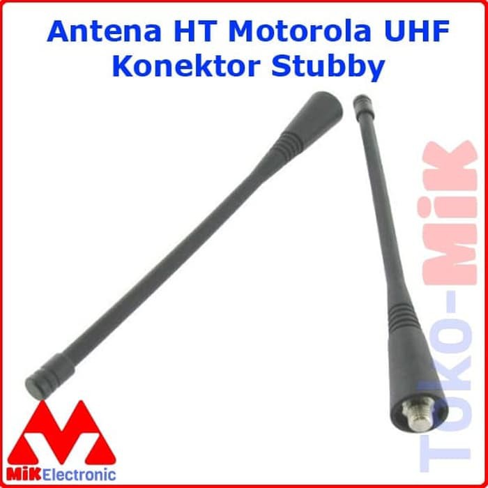 ANTENA HT MOTOROLA UHF KONEKTOR STUBBY