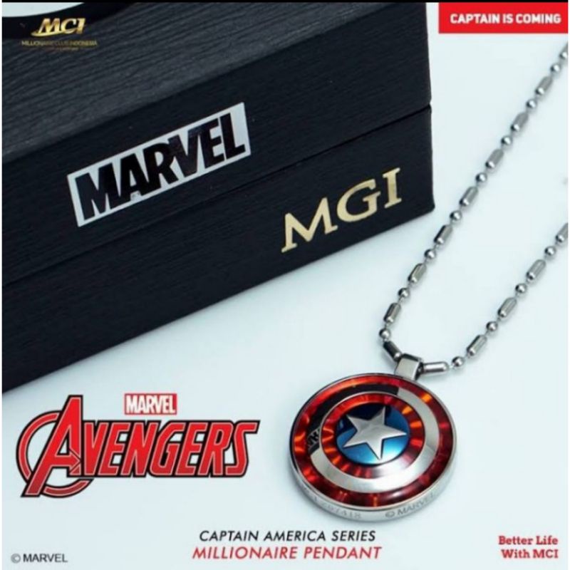 pendant capt marvel mci