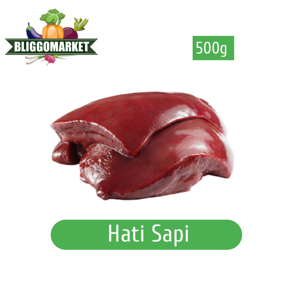 

Hati Sapi Lokal Berat 500g