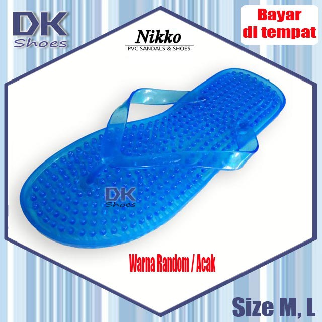 Walker / Nikko Sandal Jepit Kesehatan M-XL / Sandal Rematik / Sandal Kesehatan / Sandal Wudhu