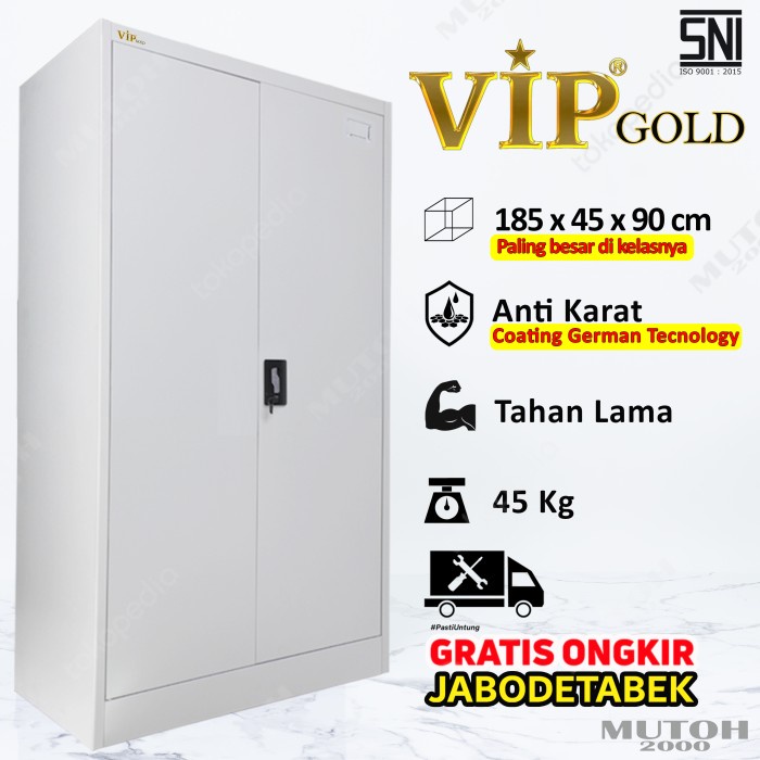 

Filling Vip Gold Vg-202 Lemari Arsip Besi Pintu Swing Tarik