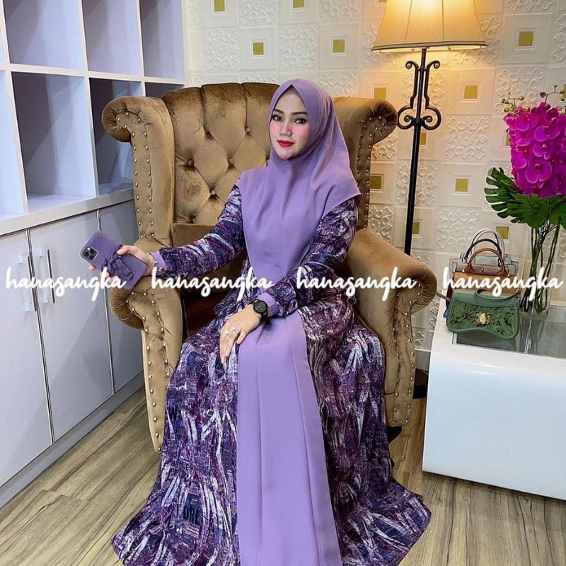 MAUDY SET SYARI BY HANASANGKA