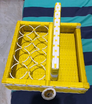 Rotan Sintetis 1 Set Wadah Aqua Dan Tisu