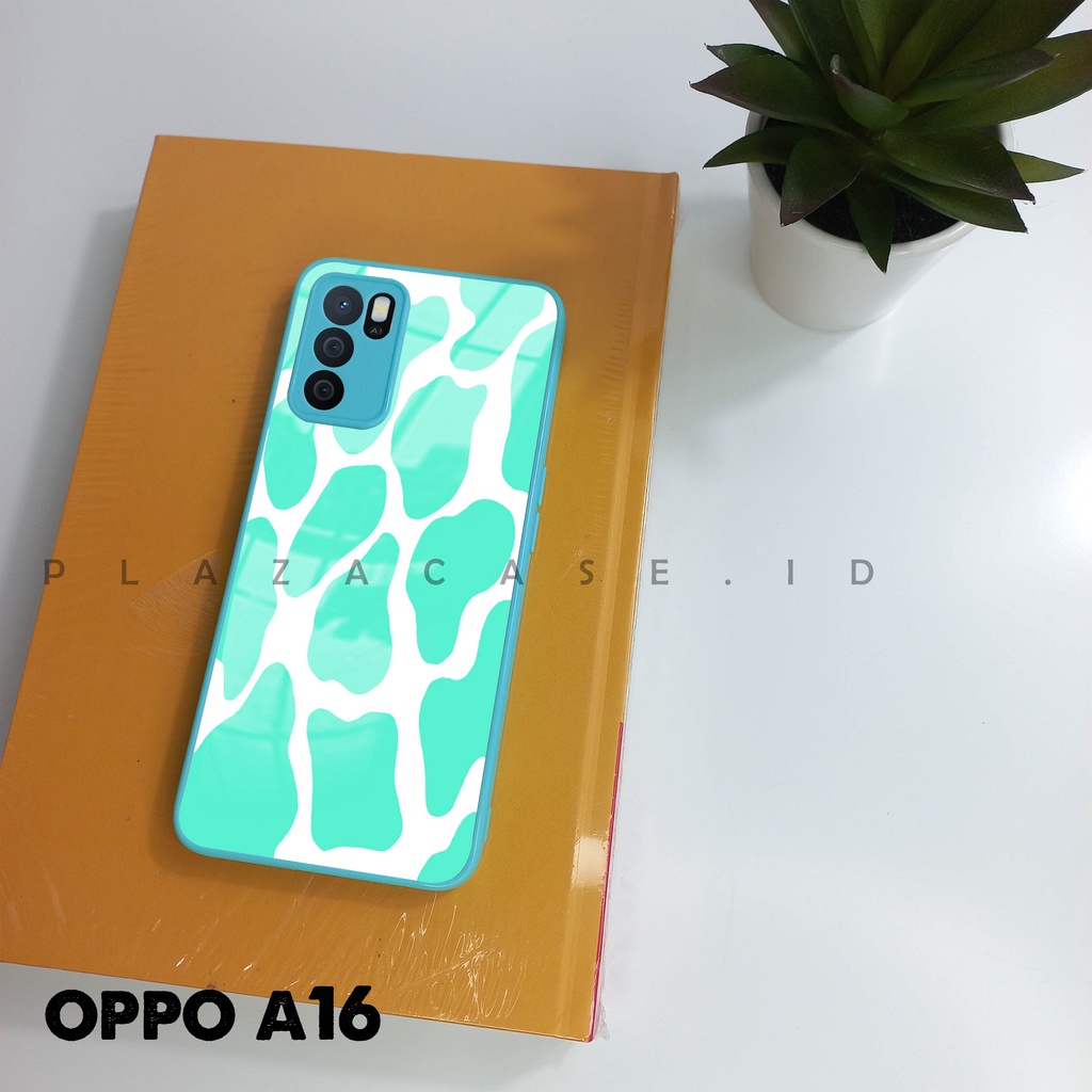 Softcase Glass Kaca For Oppo A16 - K105 - Case Lucu - Case Oppo A16 - Casing Hp Oppo A16 - Casing Hp Oppo A16 - Kesing Oppo A16 - Softcase A16 - Casing A16 - Sarung Hp A16 - Case A16 - Casing A16 - Softcase Kaca Oppo A16 - Plazacase