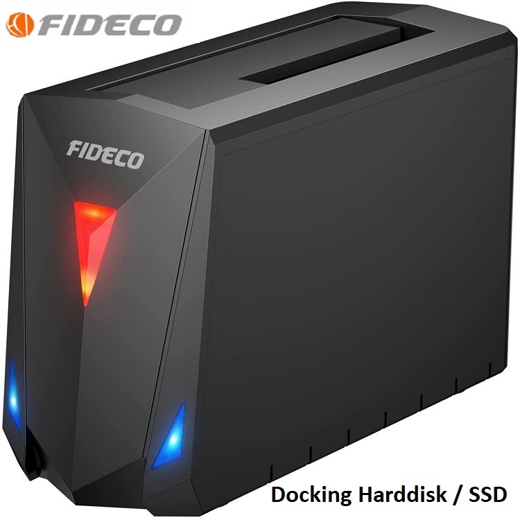 Docking Harddisk SSD 1 Bay Sata USB3.0 FIDECO Docking Station