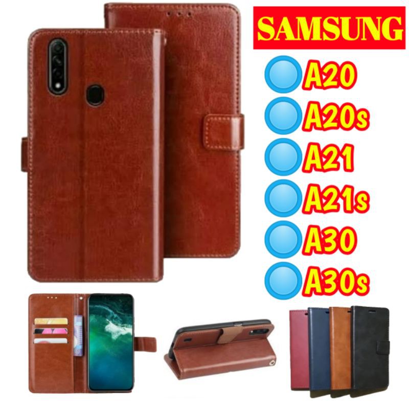 flip dompet samsung A20 / A20s / A21 / A21s / A30 /A30s CASE DOMPET
