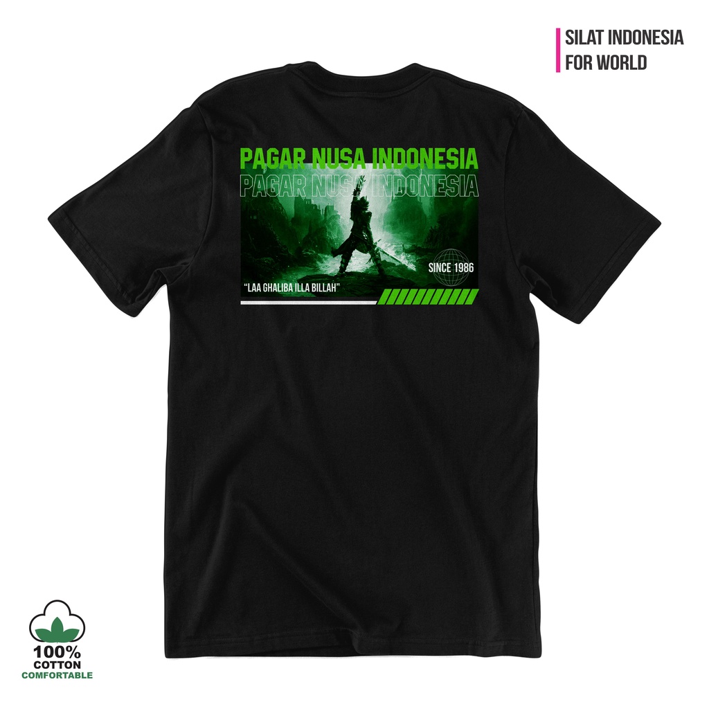 Kaos Pagar Nusa Distro IPSI Kaos Arpansa Kaos PN Green