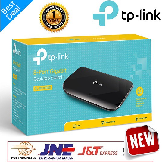 Switch Hub 5-PORT TPLINK TL-SG1005D Gigabit Desktop