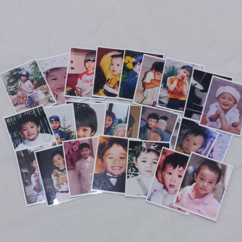 READY - PHOTO ID NCT 127 NCT DREAM WAYV BABY / CHILDHOOD ID PHOTO