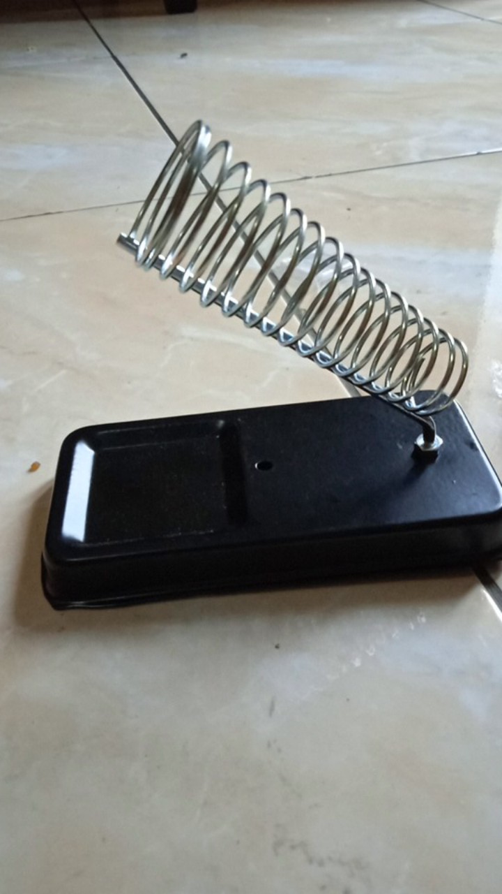 Tempat Alat Letak Pegangan Solder Stand Holder Di Meja Dudukan Metal