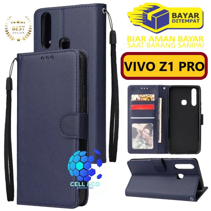 Flip cover VIVO Z1 PRO Flip case buka tutup kesing hp casing flip case leather wallet