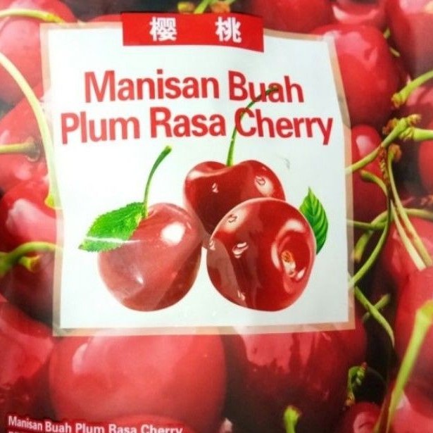 

Manisan Buah Plum Rasa Cherry 220 gram