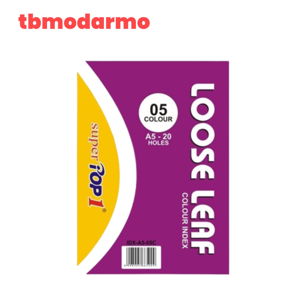 

TBMO INDEX POP 1 A5 5C NEW POP 1