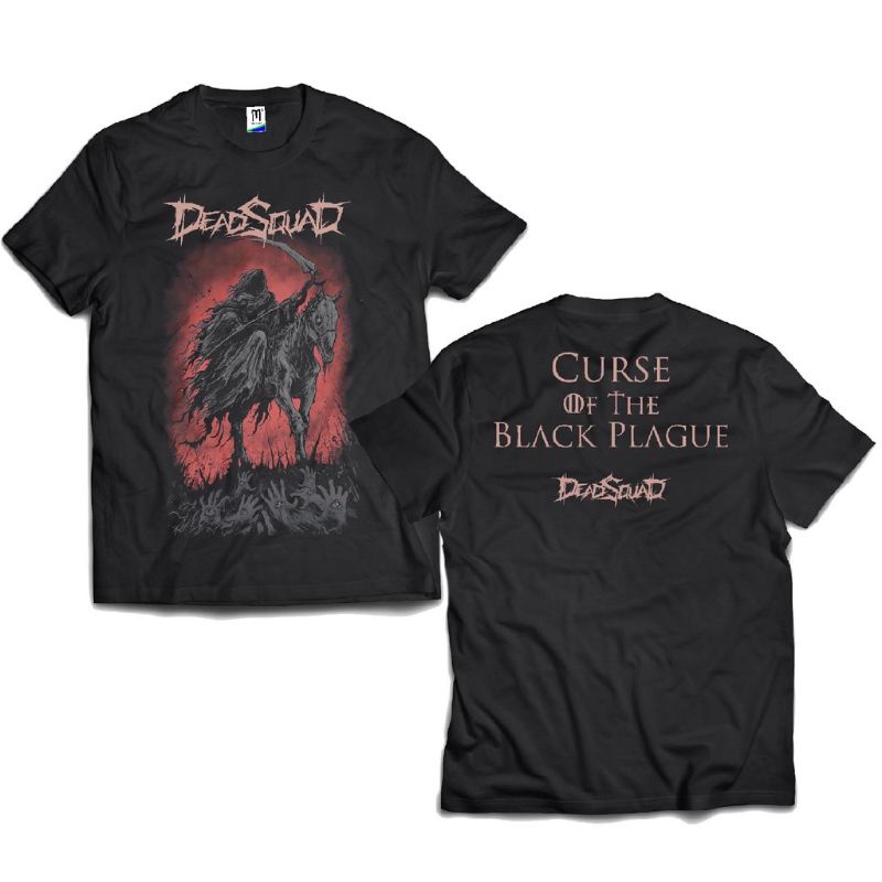 KAOS BAND DEADSQUAD/KAOS DEADSQUAD BAND METAL/TSHIRT DISTRO/KAOS MUSIK