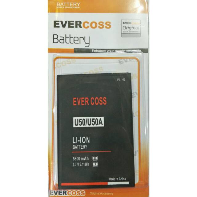 Baterai Evercoss U50 Batre U50A Bat Model Original