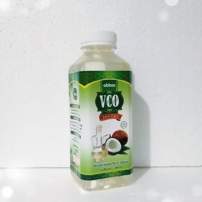 

VCO EXTRA VIRGIN 500 ML_ ABBAS_ VIRGIN COCONUT OIL