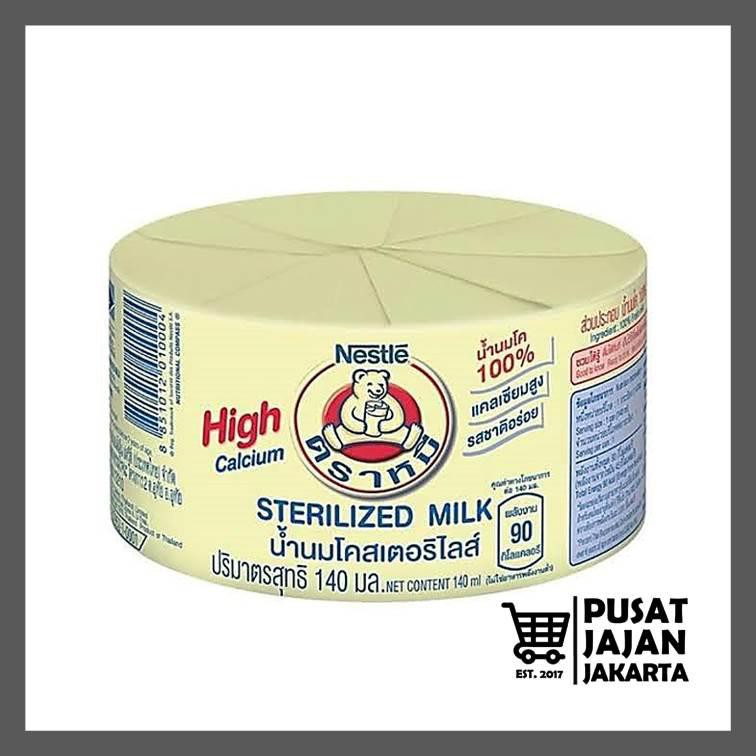 Nestle Bear Brand Sterilized Milk 140 ml Susu Beruang ...