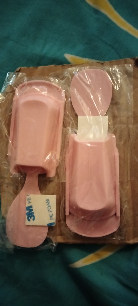 Holder Tempel Sendok Nasi Tempat Sendok Rice Cooker Centong Nasi Wadah Alat Dapur Rak Tempel Gantung