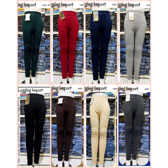 Legging Import //Legging Senam //Legging aerobik //Celana Import