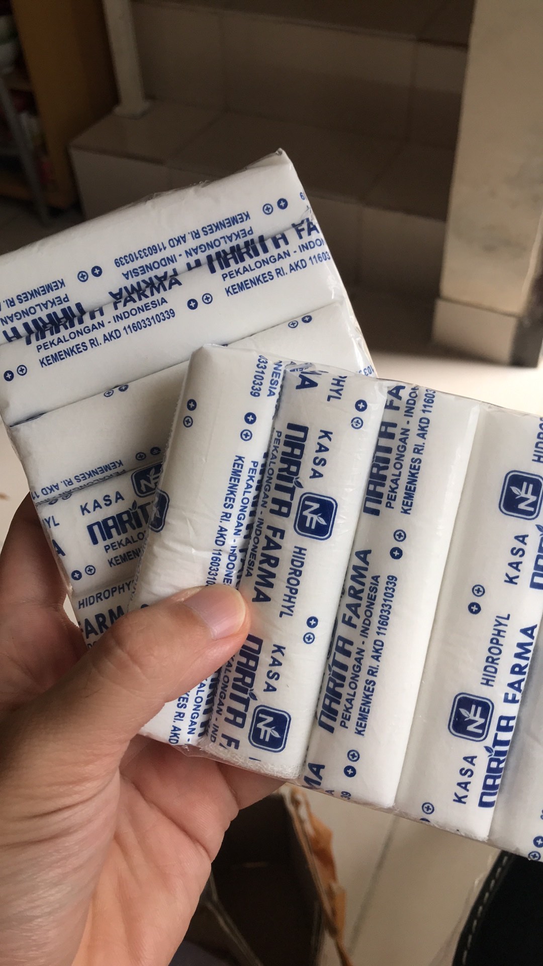 Kassa Roll 10cm Harga Per Pak