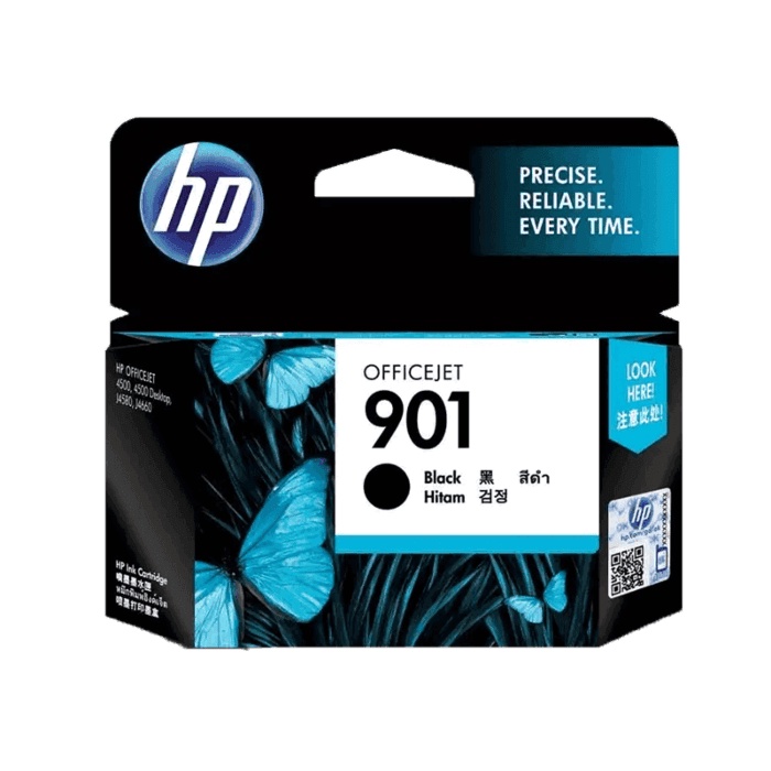 Tinta HP 901 Black Original Cartridge - CC653AA