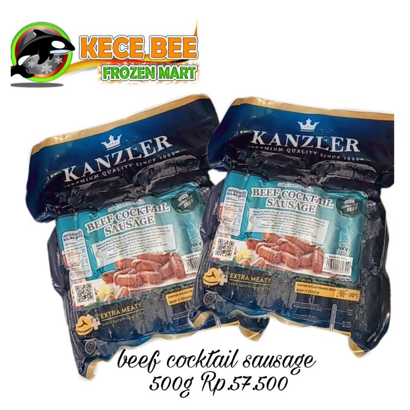 

kanzler beef cocktail sausage