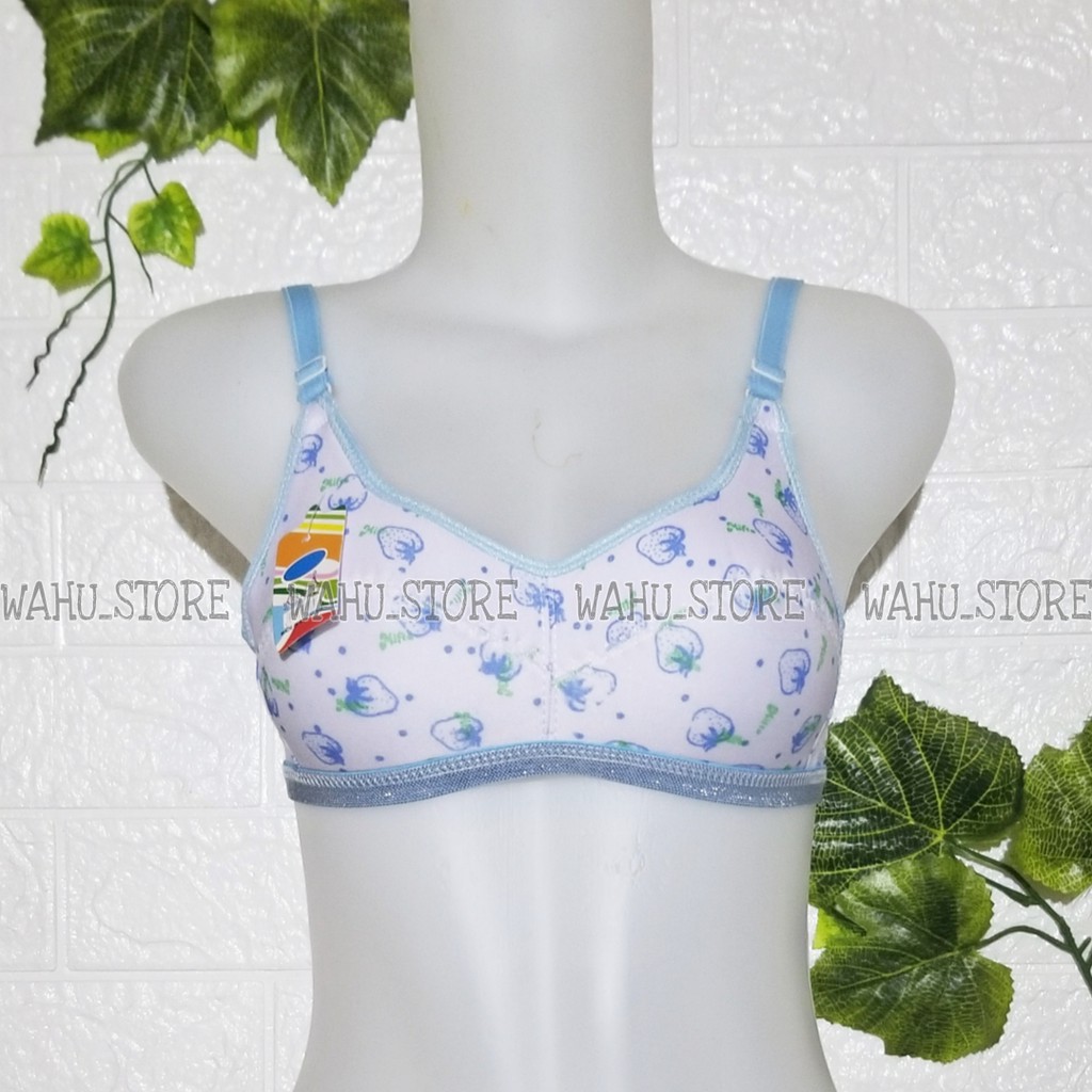 BRA BH WANITA REMAJA ABG 1PCS BUSA TANPA KAWAT