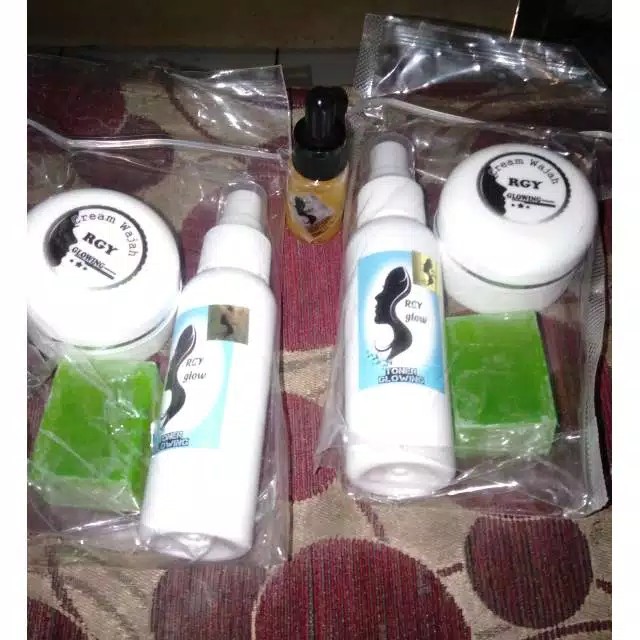 Paket VIP BPOM Cream Small RgY glow Isi 3 item