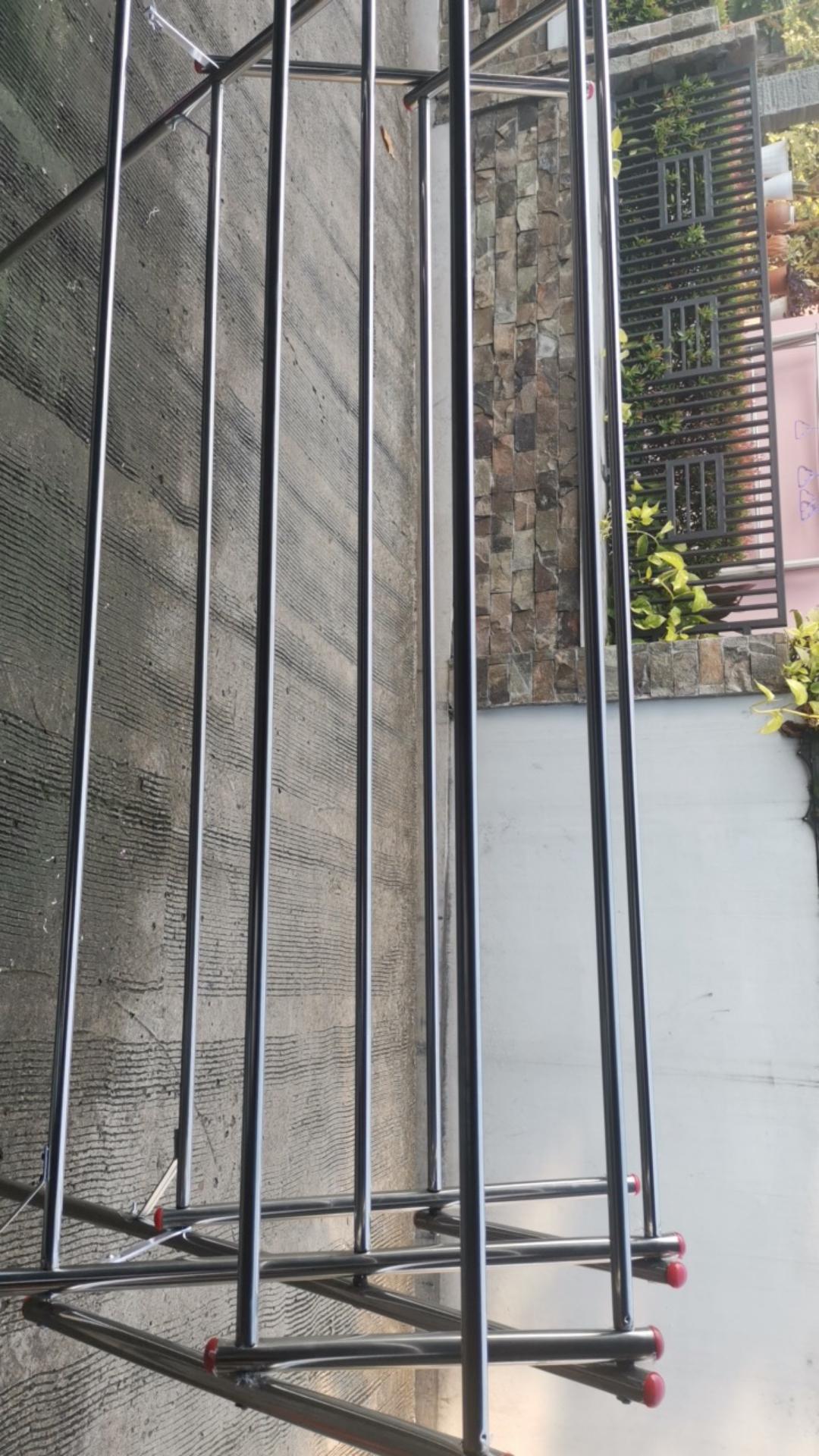 Jemuran Baju Tinggi Stainless Steel Asli 100% No.1