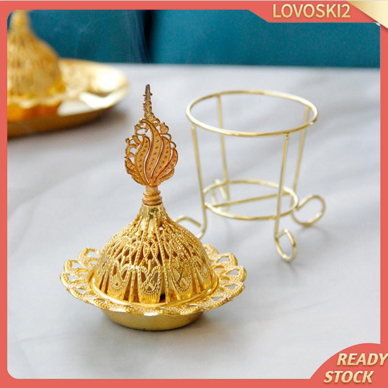 Ornamen Holder Pembakar Dupa Desain Eastern Middle Mini