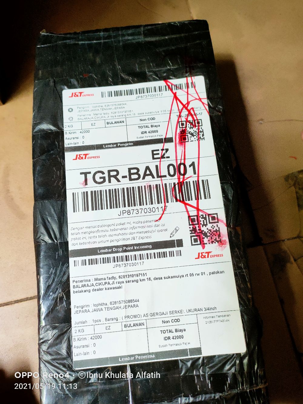 ( Promo) As Gergaji Serkel Ukuran 3/4inch Panjang 30cm