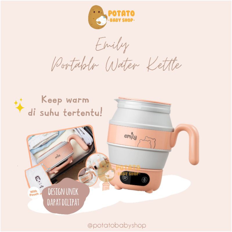 Emily Portable Water Kettle / Teko Listrik