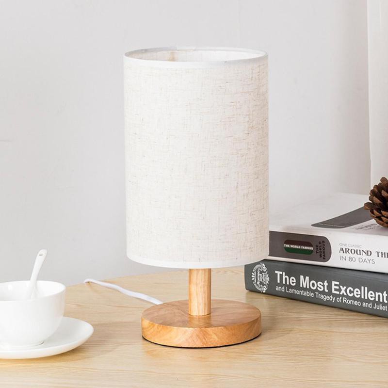 Termurah 2019 Indoor E27 Modern Vintage Bedside Lamp Shade Table Desk Bed Light Cover Holder