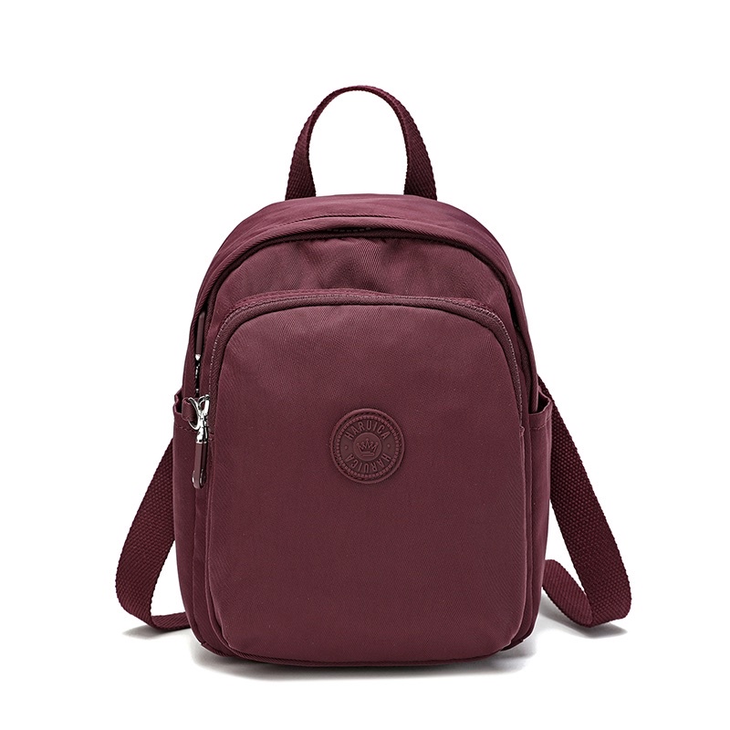 HARUICA BAG 80103 - 2in1 Ransel & Tas Selempang Wanita-Winered