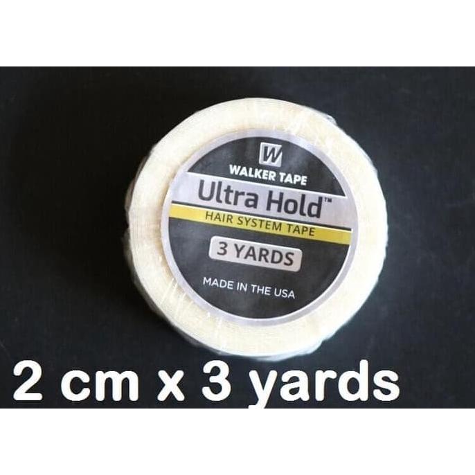 

isolasi adhesive double tape toupee lem wig ULTRA HOLD roll 3 yards