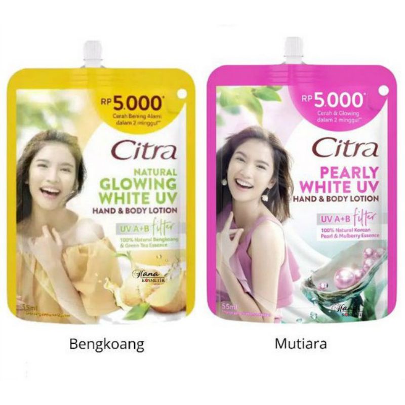 Citra Body Lotion Sachet 55ml