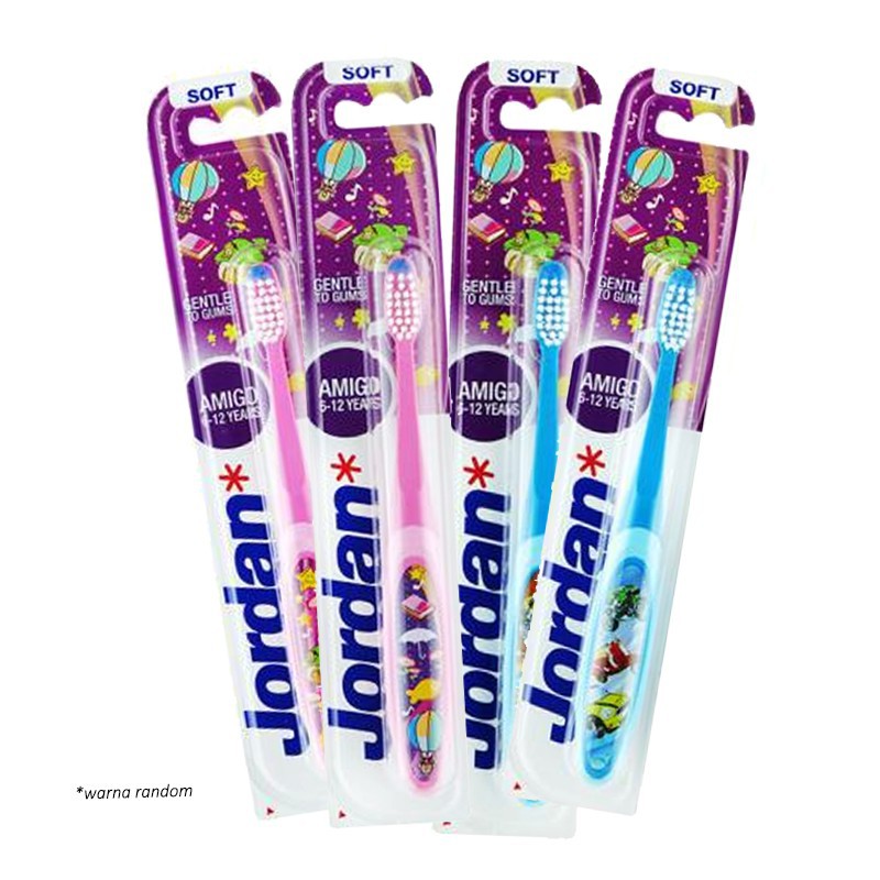 Jordan Toothbrush Sikat Gigi Jordan Anak Semua Varian / Step 1 / Step 2 / Step 3 LDA